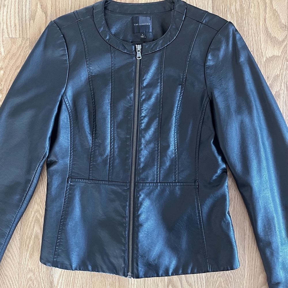 Vegan Leather Jacket - image 7